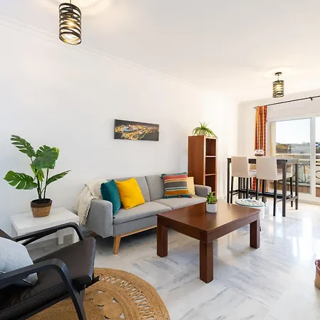 Holidays2nueva Torrequebrada 2 Bedrooms And 2 Bathrooms, Terrace, Community Pool And Garage Apartment Benalmadena